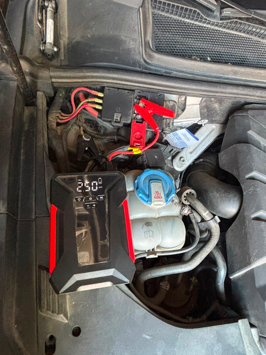 Compresor Auto 150 PSI 3-în-1 cu Jump Starter